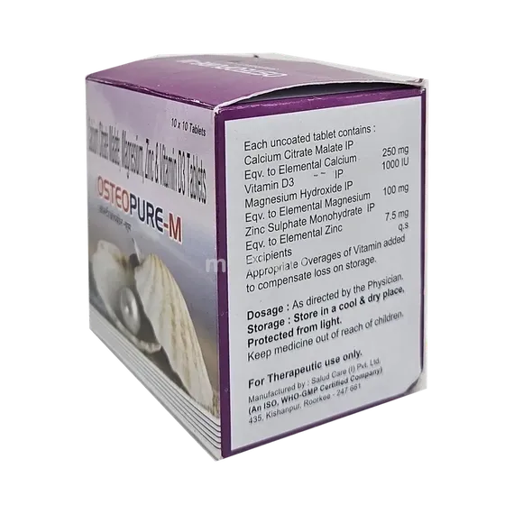 osteopure m tablet 10's